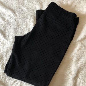 Black Polka Dots Pixie Pants